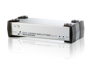 Aten, VS162 2-Port DVI/Audio Splitter Casc