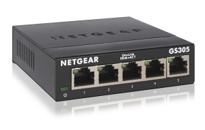 Netgear, 5-port Gigabit Ethernet Unmanaged Switch
