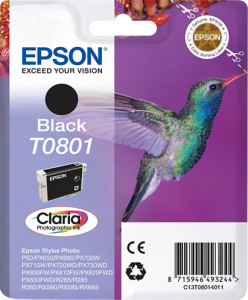 Epson, T0801 Black Ink