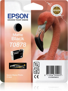 Epson, Ink Cart - Matte Black (R1900)