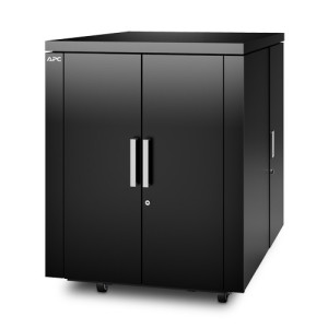 APC, CX 18U Secure Soundproof Rack SP - Black