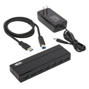USB 3.0 Hub - (x7) USB 3.0 Ports and (x1