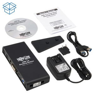USB 3.0 Laptop Dual Head Docking Station