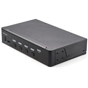 4 Port HDMI KVM Switch 4K 60Hz w/USB Hub