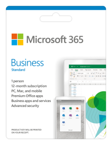 M365 Bus Std English 1YR Medialess P6