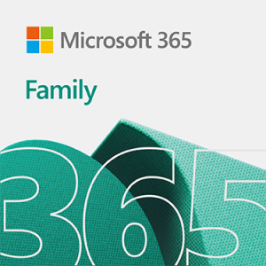 Microsoft, M365 Family English 1YR Medialess P8