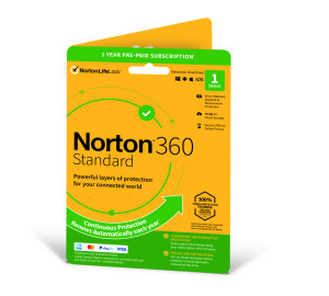 Norton, 360 Standard 10GB 1 Device 12MO