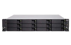 QNAP, TS-1283XU-RP-E2124-8G 24TB 12-Bay NAS