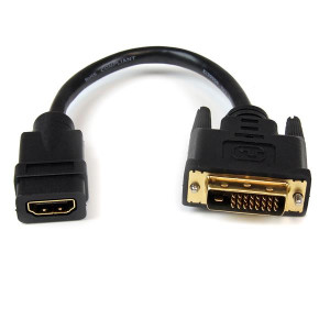 8 HDMI-DVI-D Video Cable Adapter