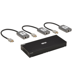 Tripp Lite, 4-PORT HDMI OVER CAT6 EXT KIT SPLITTER