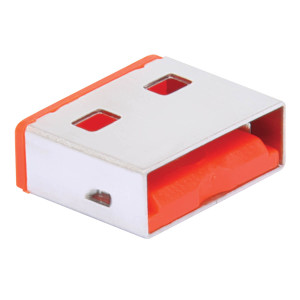 Tripp Lite, USB-A Port Blockers Red 10 Pack