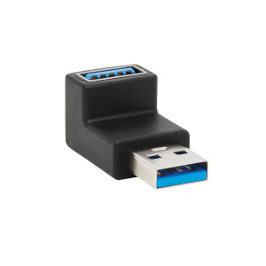 Tripp Lite, USB Adapter USB 3.0 USB-A M/F Up Angle