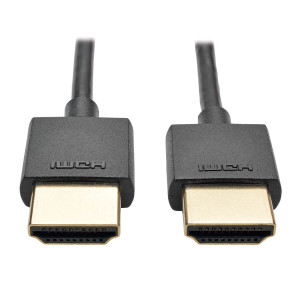 Tripp Lite, Hi-Speed HDMI Cable Slim 4K 0.91 m