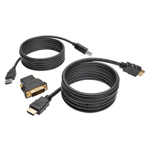 Tripp Lite, 1.83m HDMI DVI USB KVM Cable Kit USB A/B