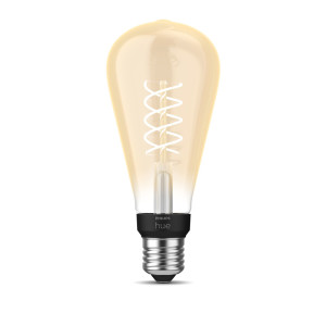 Philips Hue, HueW 7W Fil ST72 EUR E27