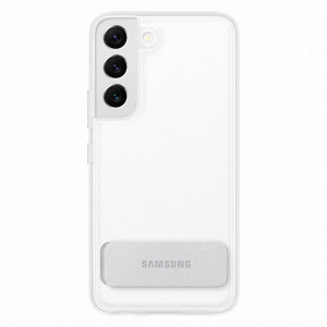 Samsung, S22 Transparent - Clear Standing Cover