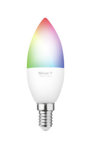 Trust, E14 Smart WIFI Bulb White  and Colour
