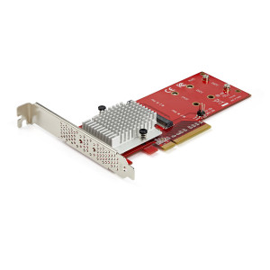 Startech, Dual M.2 PCIe SSD Adapter - x8 PCIe 3.0