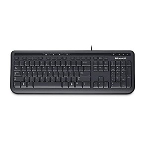 Microsoft, Wired Keyboard 600 USB Port Black Microsoft, Wired Keyboard 600 USB Port Black