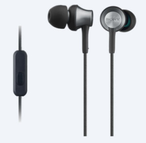 Sony, In Ear Wired Headphones Black