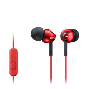 Sony, In Ear Wired Headphones Red