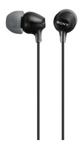 In Ear Wired Headphones Black