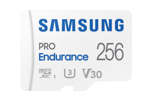 Samsung, FC 256GB PRO Endurance Micro-SD + AD