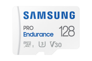 Samsung, FC 128GB PRO Endurance Micro-SD + AD