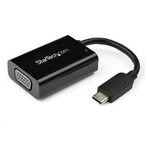 Startech, USB-C to VGA Adapter w/ Power Delivery