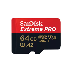 Sandisk, FC Extreme PRO mSD 64GB & SD AD 200MB