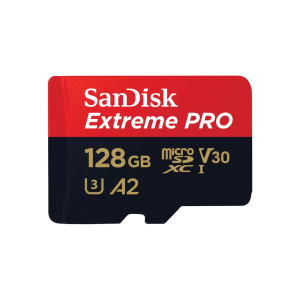 Sandisk, FC Extreme PRO mSD 128GB & SD AD 200MB