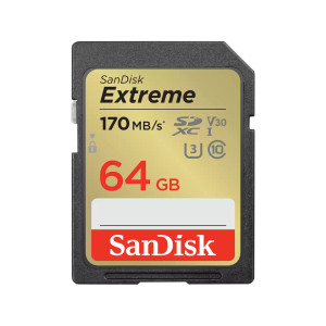 Sandisk, FC Extreme 64GB SD 170MB CL10