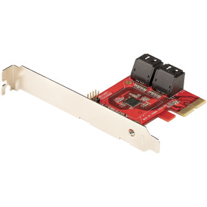 Startech, SATA PCIe Card 4 Ports 6Gbps Non-RAID