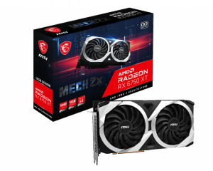 MSI, GPU AMD RX 675 0XT MECH 2X 12G OC Fan