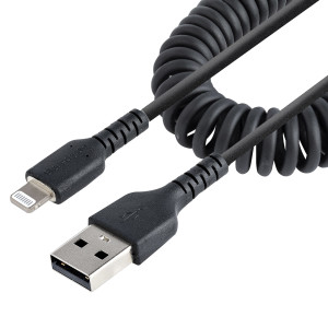 Startech, 50cm/20in USB To Lightning Cable Coiled
