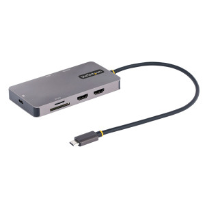 Startech, USB C Multiport Adapter Dual 4K HDMI PD
