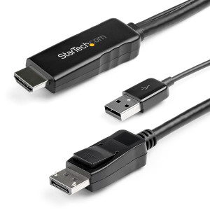 Startech, Adapter - HDMI to DisplayPort Cable - 4K