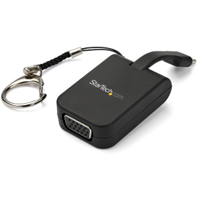 Keychain Adapter - USB C to VGA - 1080p