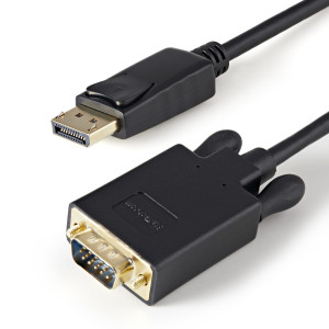 3ft DisplayP to VGA Adapter Conv Cable