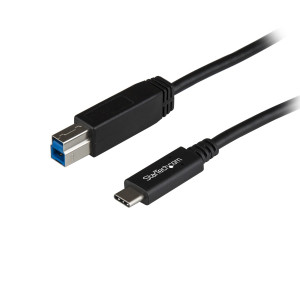 1m USB C to USB B Printer Cable USB 3.1