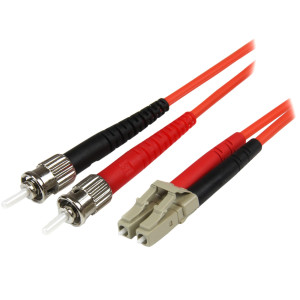 1m MM 50/125 Duplex Patch Cable LC - ST