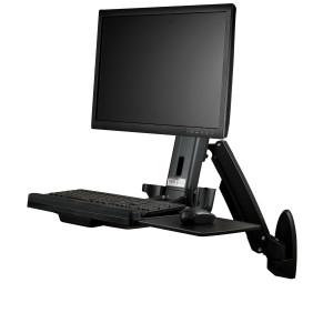 Startech, Sit Stand Desk - Wall Mount One Monitor