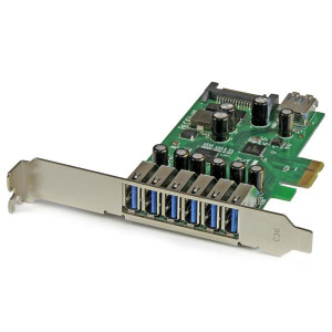 Startech, 7-port PCI Express USB 3.0 card
