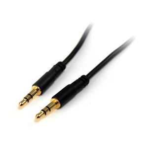 3 ft Slim 3.5mm Stereo Audio Cable