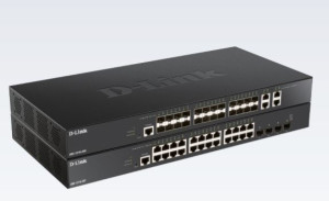 D-Link, 24 x 10G SFP+  Smart Managed Switch