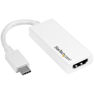 Startech, USB-C to HDMI Adapter - White