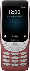 Nokia, 8210 4G D.Sim - Red