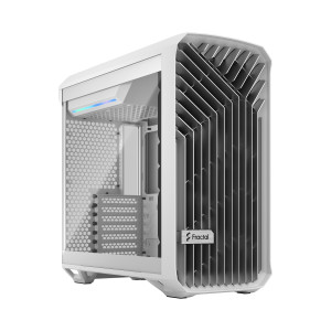 Fractal, Case Torrent Compact White TG Clear Tint