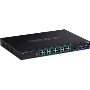 Trendnet Networking, 26-Port Industrial PoE+ Rackmount Switch