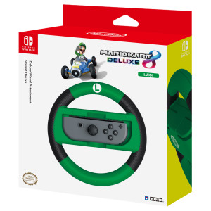 MK8 Deluxe Racing Wheel Luigi